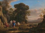 Claude Lorrain The Judgment of Paris oil on canvas